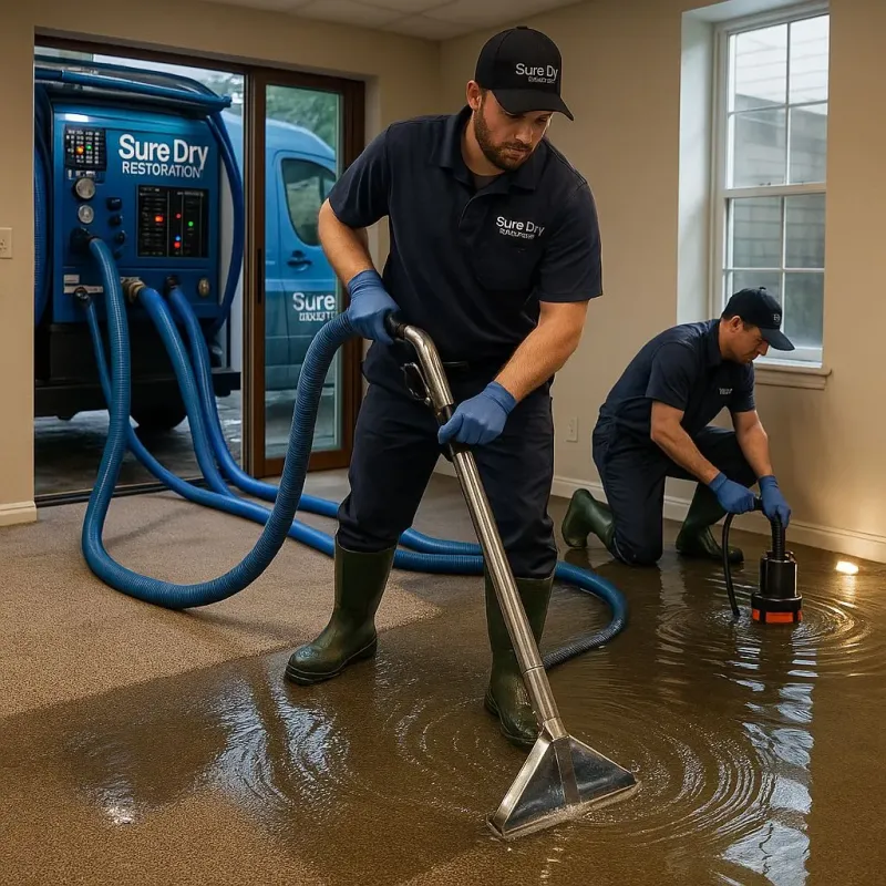 Water Extraction and Removal process in Moretown, VT